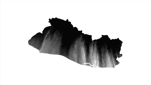 Elselvador Black map stain video 4K