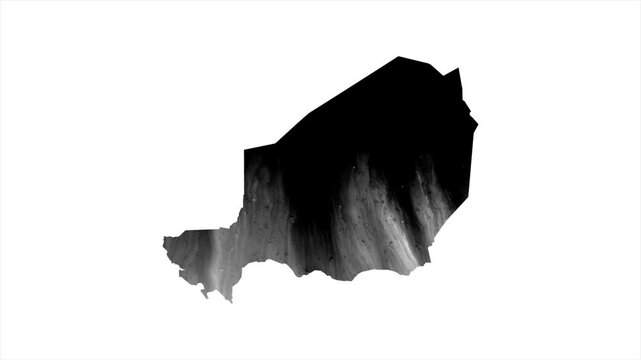 Niger Black map stain video 4K