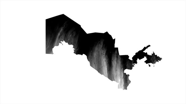 Pakistan Black map stain video 4K