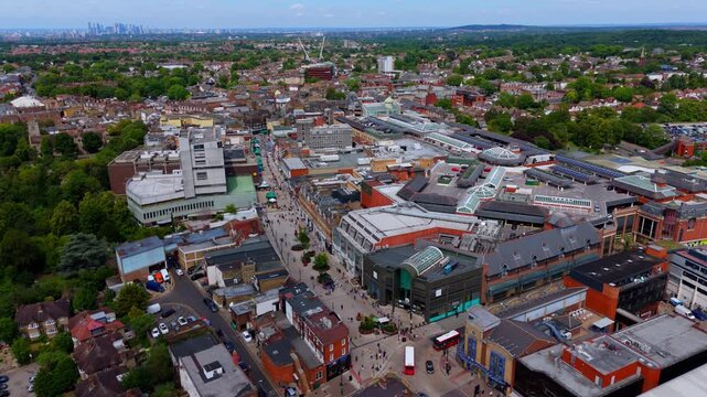 Aerial View of Bromley - London