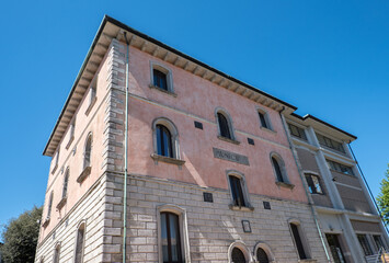 Fototapeta premium City hall, Piancastagnaio, Tuscany