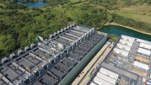 Developing Large Data Center Complex by Green Lakes