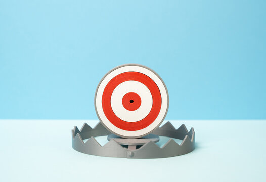 Target trapped. Risky undertaking. Question of risk justification and resources to achieve the goal.