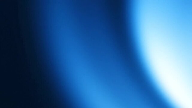 Abstract background with smooth horizontal gradient transitioning from dark navy blue on the left to mid-tone royal blue and finishing in light pale blue on the right side.