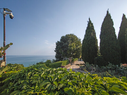 Botanical Garden in town of Balchik, Bulgaria