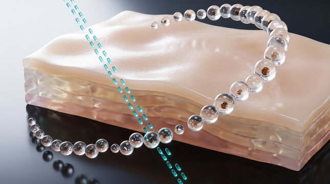 Diagonal Skin Cross Section With Micellar Sweep And Deep Active Flow
