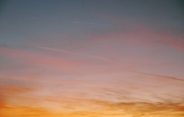 Fototapeta premium Beautiful sky in the morning.