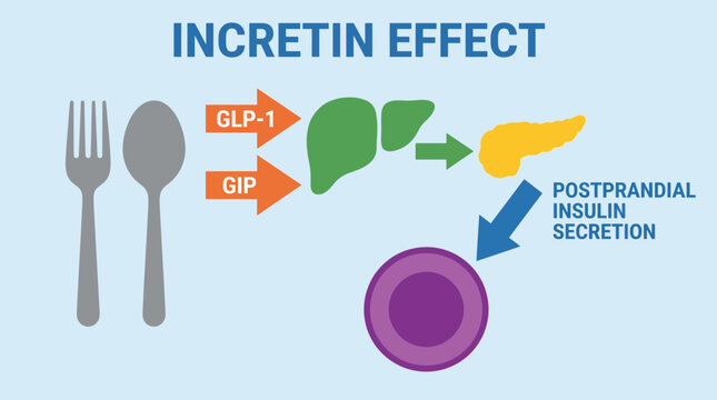 Incretin Effect GLP-1 GIP Postprandial Insulin Secretion Science