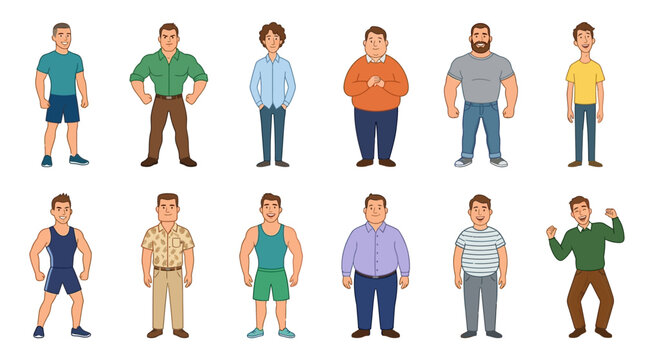 Realization Moment in Bright Vector Illustration