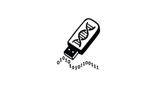Viral DNA on USB Drive.