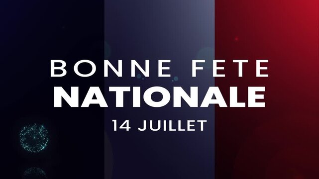 Bastille day background  with firework effect, french background. bonne fete nationale on 14 Juillet. for greeting, business, or geverment.