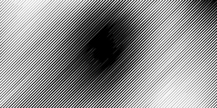 Abstract background with stripes of varying thickness. Halftone effect line pattern. Modern grunge pop art texture for posters, banners, covers, designs, labels, and stickers. Art