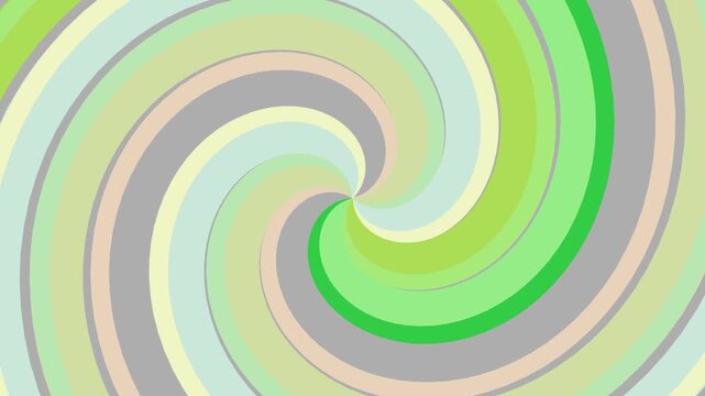 Animated rotating spiral lines creating an abstract hypnotic background pattern