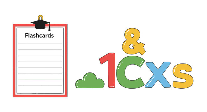 Educational flashcards and learning tools for children