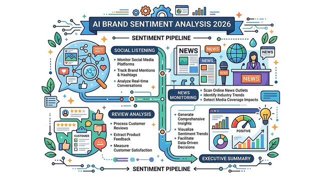 Comprehensive ai sentiment analysis pipeline for brand monitoring