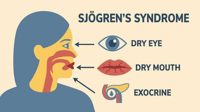 Sj&ouml;gren's Syndrome Dry Eye Mouth Exocrine