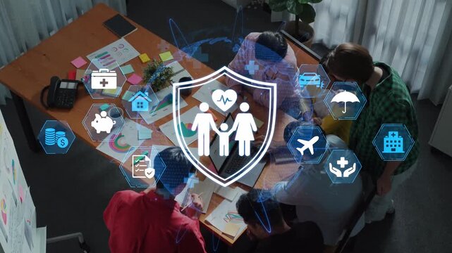 Business Meeting on Health and Wellness Strategies Utilizing Digital Technology with Team Collaboration and Data Analysis Elements. Entropy.