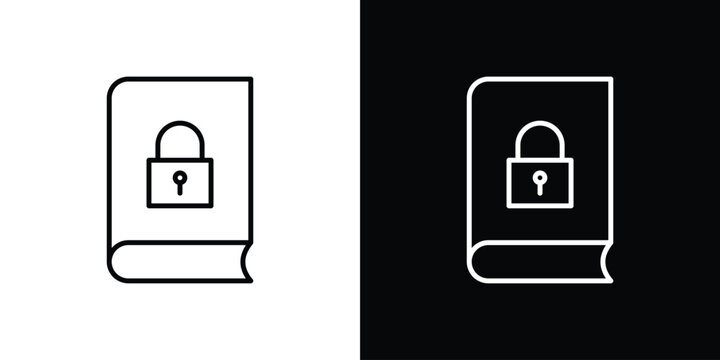 Code of conduct icon for web or mobile apps. EPS10