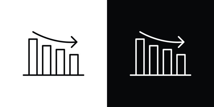 Decrease icon for web or mobile apps. EPS10