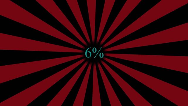 Comic book deep red orange background with rays animation, colorful radial speed lines from middle to the outside seamless loop abstract line rays sunburst manga anime cartoon neon test 6