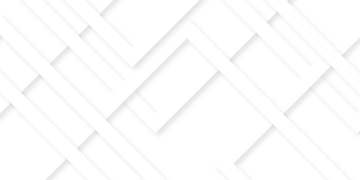 Abstract space square cube transparent paper geometric background. vector modern layer white and gray gradient material rectangle, rhombus shape web blank business template background.