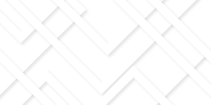 Abstract space square cube transparent paper geometric background. vector modern layer white and gray gradient material rectangle, rhombus shape web blank business template background.