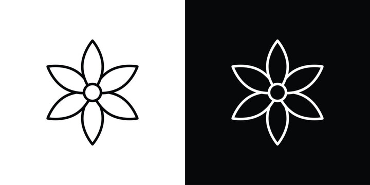 Neroli icon for web or mobile apps. EPS10