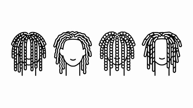 Braided Hairstyles Icons: Dreadlocks and Cornrows