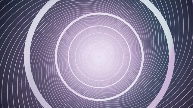 Swirling circles create a visual effect on a dark background