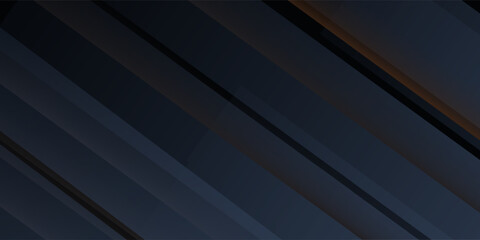 Obraz premium Modern black dark blue white abstract background. Minimal. Color gradient. Web banner. Geometric shape. 3d effect. Lines stripes triangles. Design. Futuristic. Metal metallic effect. Luxury. Premium.