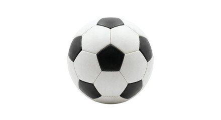 Fototapeta premium Classic black and white soccer ball