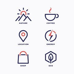 Fototapeta premium vector logo design