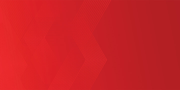 Abstract hexagon rendering of a simple red abstract glass background design.