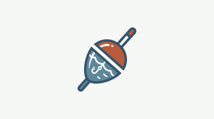Fishing Bobber Icon Vector © Aan