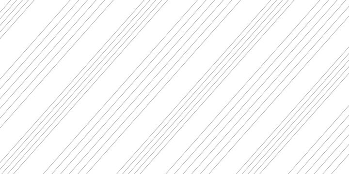 1White paper parallel dynamic oblique stripe fabric textile. Geometric abstract transparent flow fabric in white and gray. Vanishing parallel line wallpaper.