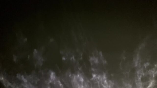 Cinematic cinematic smoke fading on black background with copy space, 4K