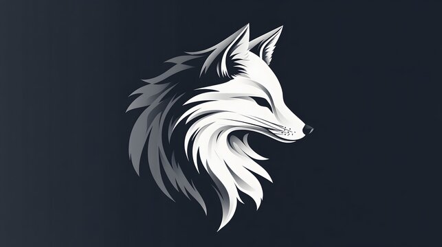 fox head vector