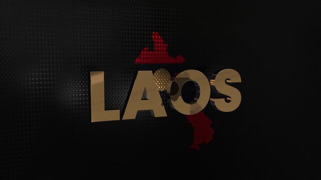 Laos Map