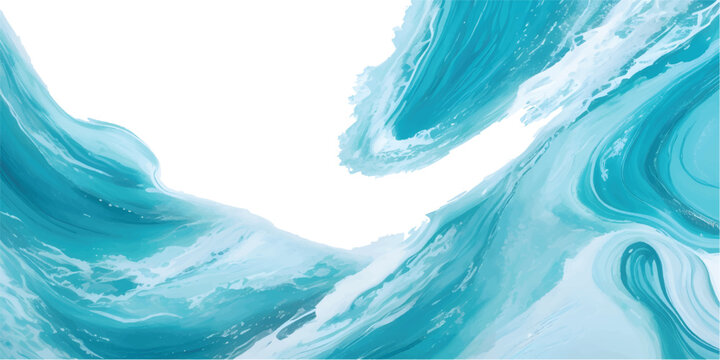 abstract soft blue and white abstract water color ocean wave texture background. Banner Graphic Resource as background for ocean wave and water wave abstract graphics