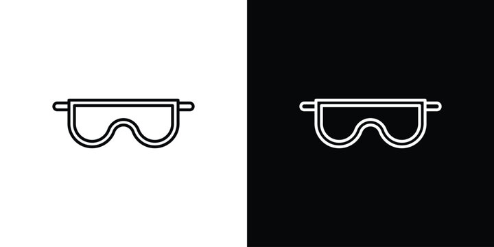 Eye mask icon bundle for website projects