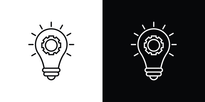 Innovation icon bundle for website projects