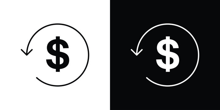 Refund icon bundle for website projects