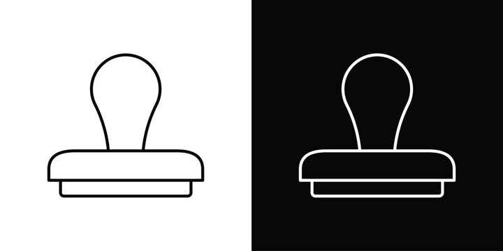 Stamp icon bundle for website projects