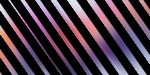 Abstract texture background with diagonal lines in various colors, creating a striking and modern visual effect. © mst