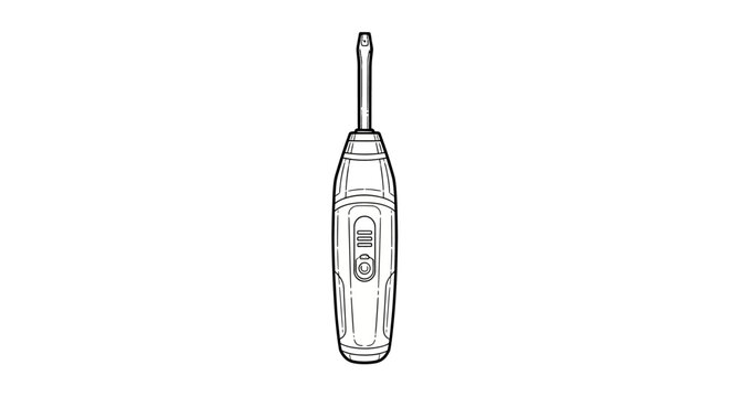 Electric toothbrush with soft bristles design.