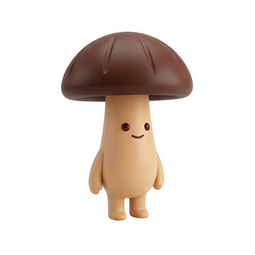 Cute Mushroom Character Toy