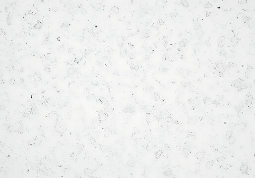 White quartz engineered stone surface with fine grey speckled texture