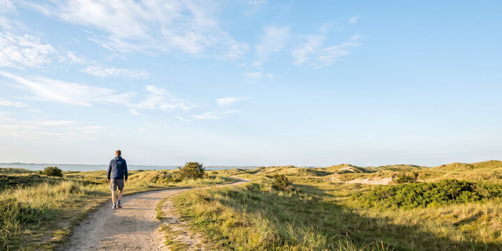 Outdoor coastal walk