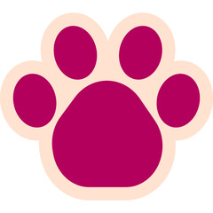 Cat Paw Sticker © kurawa