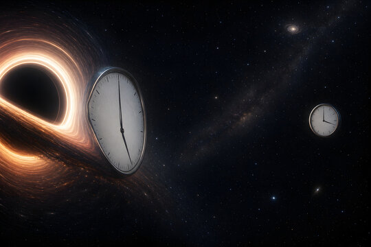 Time Dilation Clocks at the Edge of a Black Hole